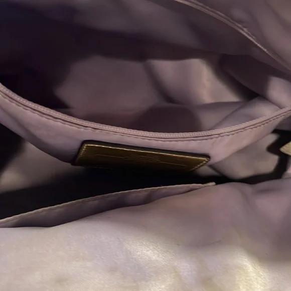 Coach Madison purse with 28” crossbody strap. Cream colored. - Picture 6 of 8